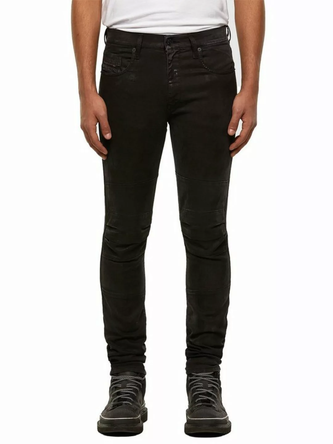 Diesel Slim-fit-Jeans Beschichtete JoggJeans - D-Strukt 009GH günstig online kaufen