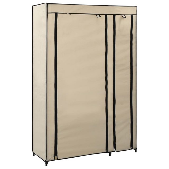 furnicato Stoffschrank Faltschrank Creme 110x45x175 cm Stoff günstig online kaufen