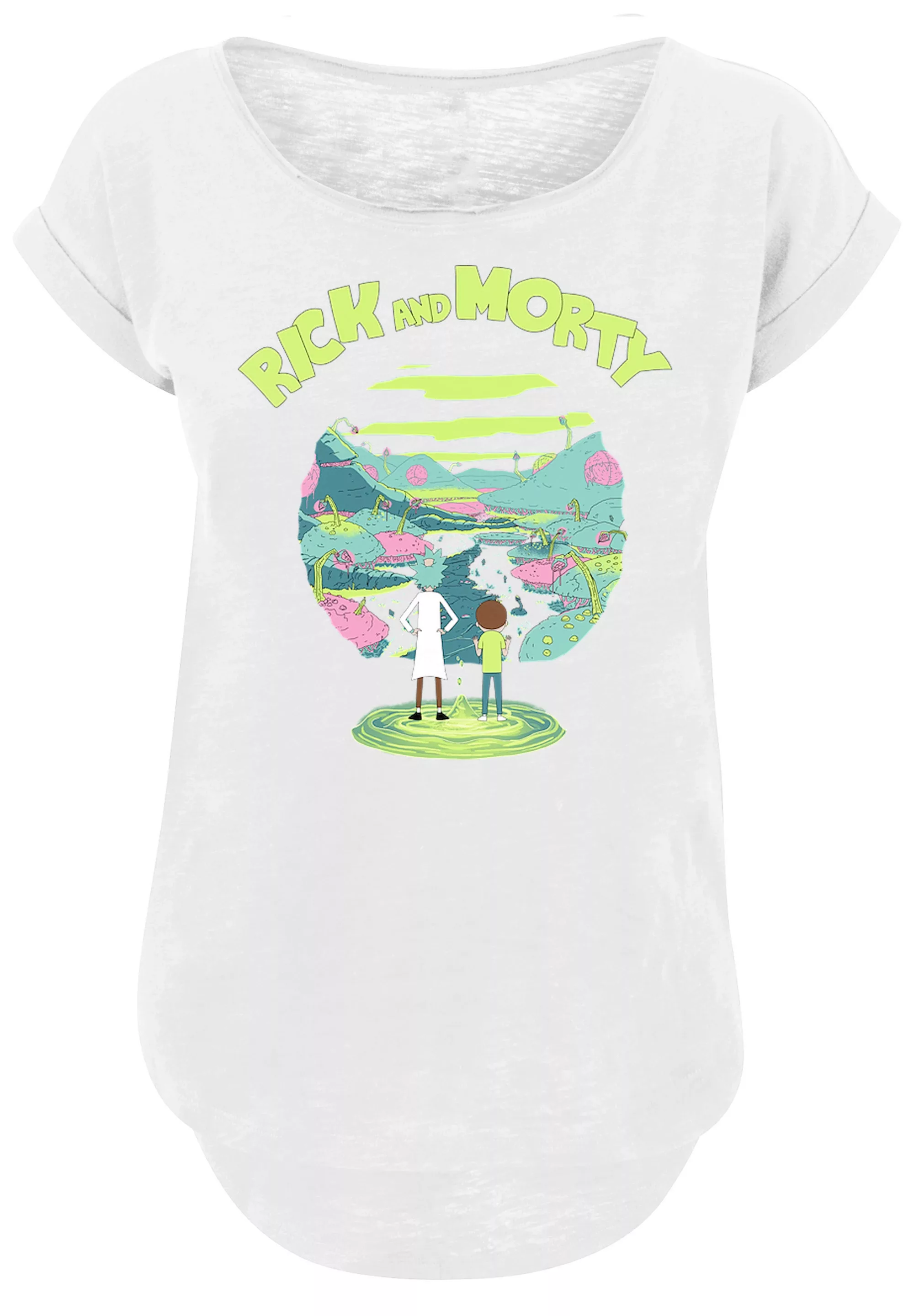 F4NT4STIC T-Shirt "Rick and Morty Portal", Print günstig online kaufen