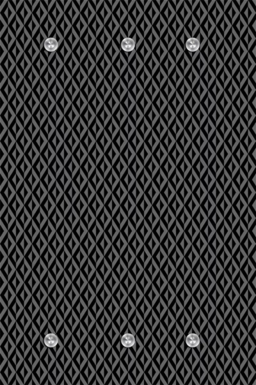 queence Garderobenleiste "Muster", mit 6 Haken, 80 x 120 cm günstig online kaufen