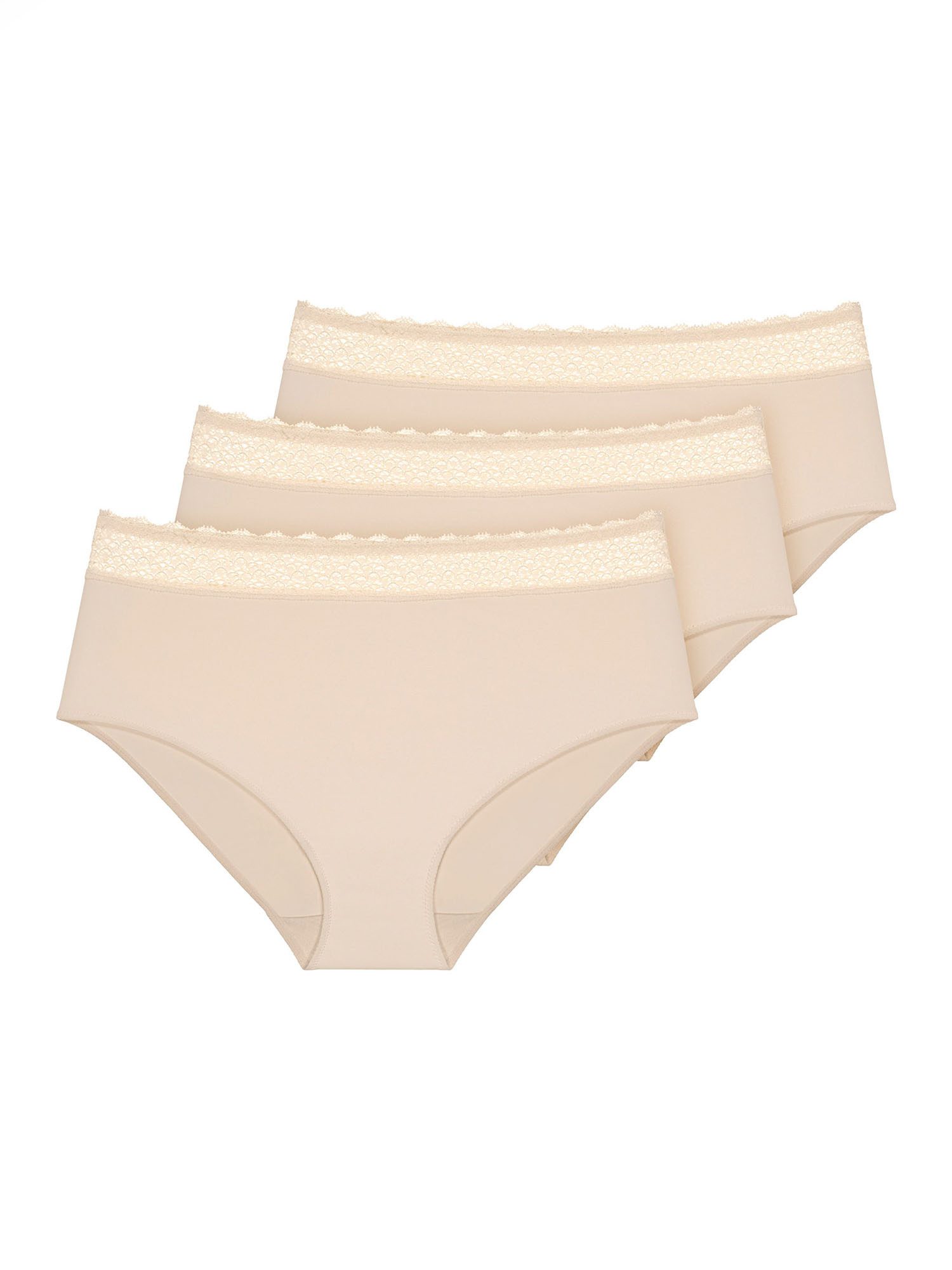 Triumph Midislip "Feel of Modal", (3er Pack), sehr weich, höherer Schnitt günstig online kaufen