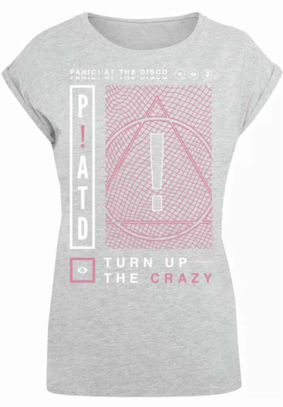 F4NT4STIC T-Shirt Panic At The Disco Turn Up The Crazy Premium Qualität günstig online kaufen