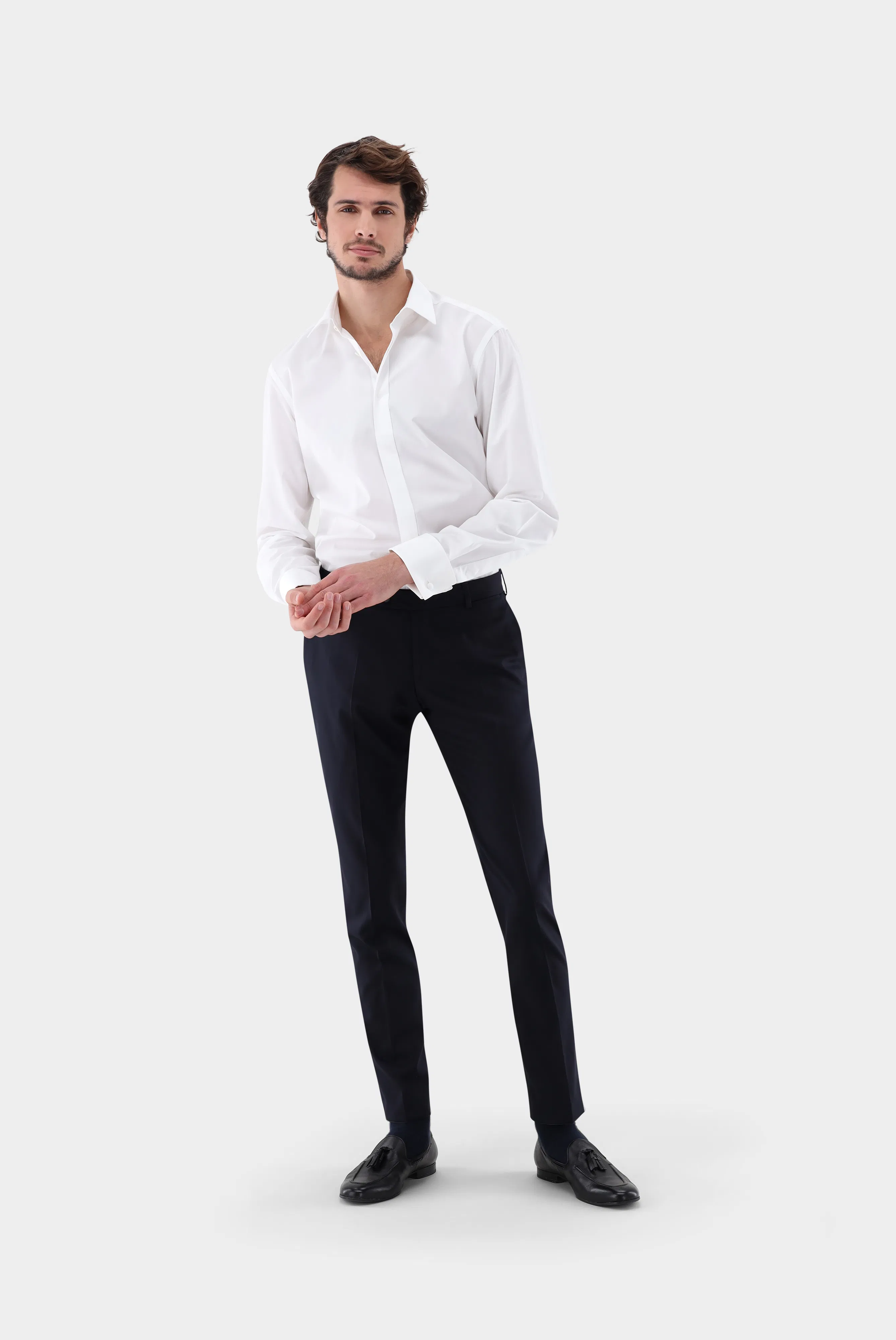 Smokinghemd Tailor Fit günstig online kaufen