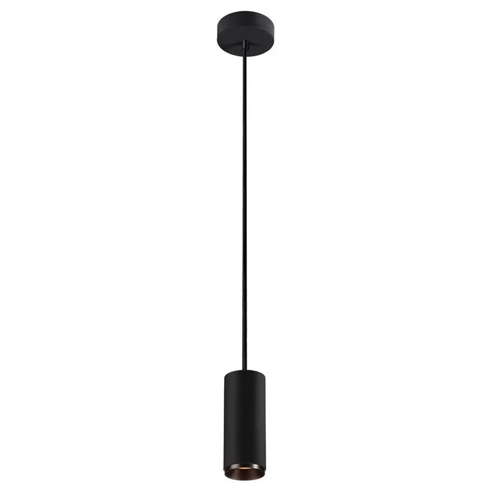 LED Pendelleuchte Numinos in Schwarz 10,42W 980lm 2700K 24° günstig online kaufen