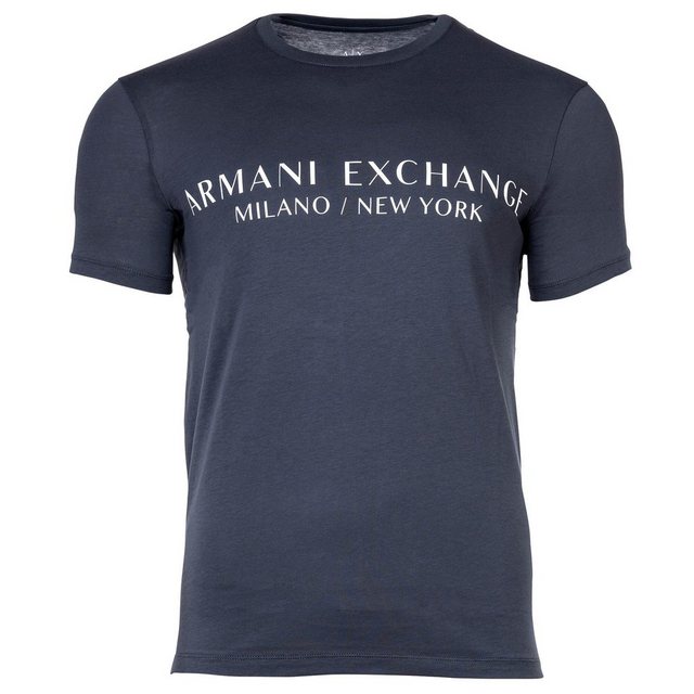 ARMANI EXCHANGE T-Shirt Herren T-Shirt - Schriftzug, Rundhals, Cotton günstig online kaufen