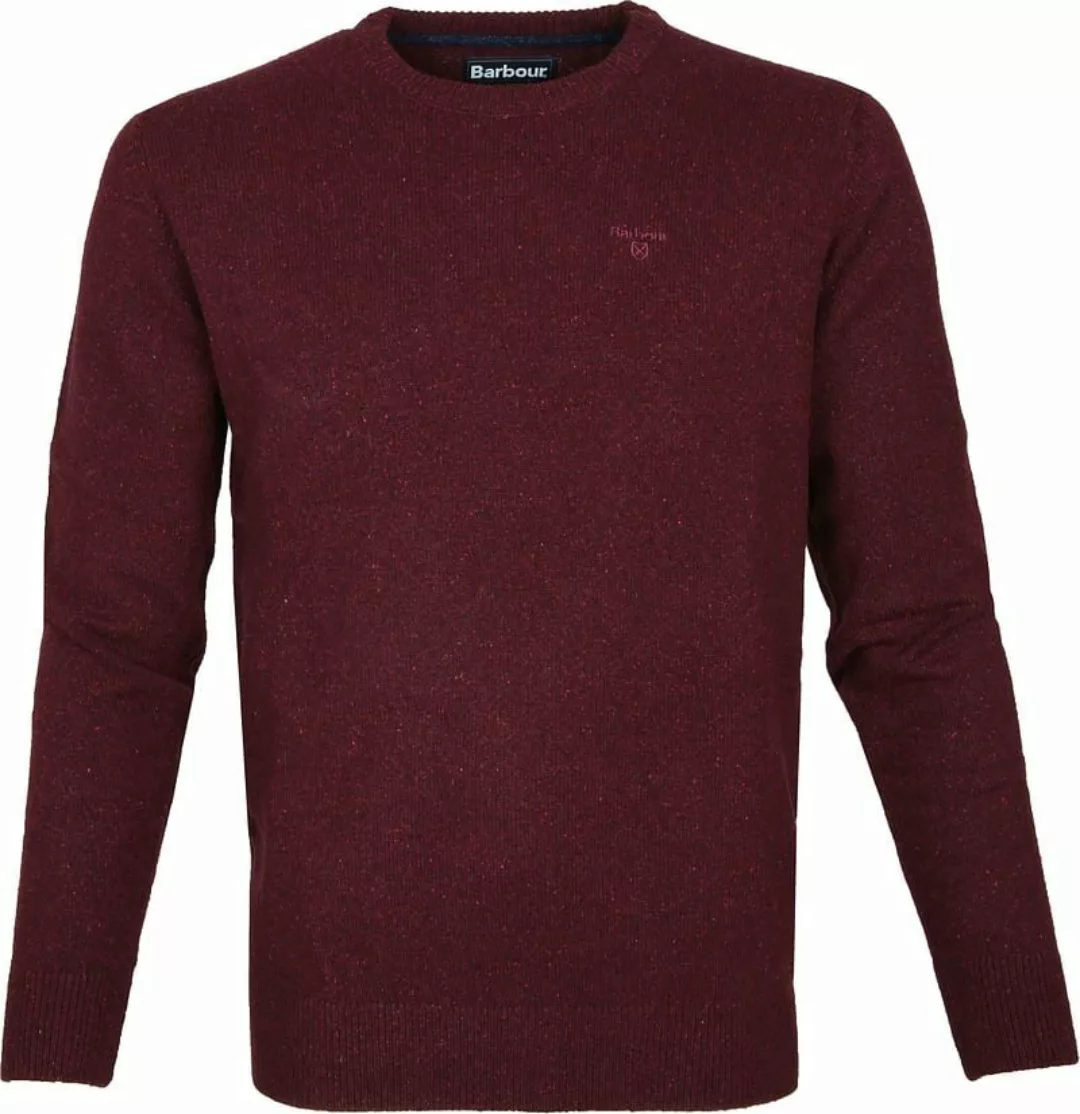 Barbour Tisbury Pullover Wolle Bordeaux - Größe L günstig online kaufen