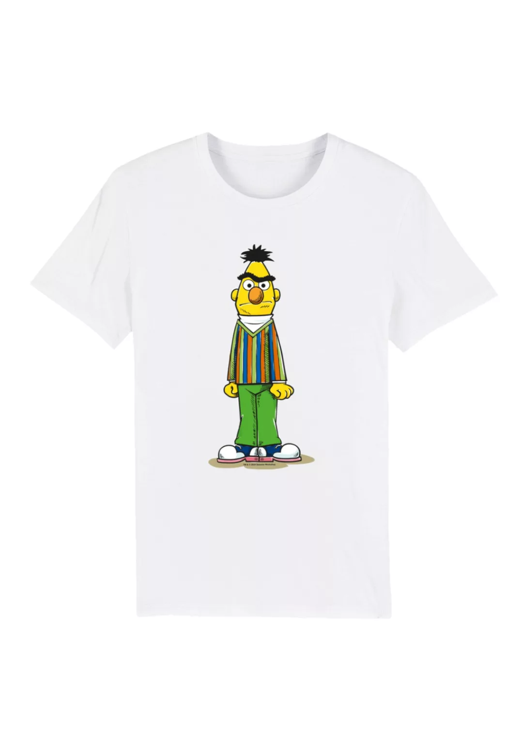 F4NT4STIC T-Shirt "Sesamstraße Bert Angrie", Premium Qualität günstig online kaufen