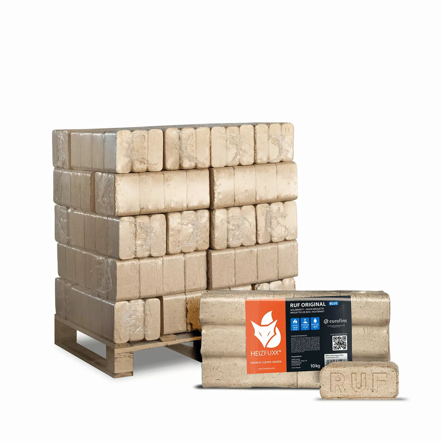 HEIZFUXX Holzbriketts RUF Original Blue, 300 günstig online kaufen