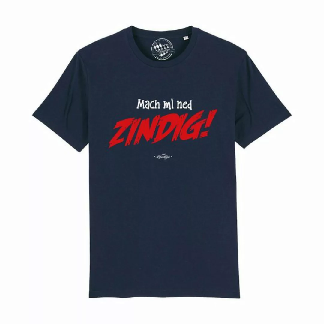 Bavariashop T-Shirt Herren T-Shirt "Mach mi ned zindig! günstig online kaufen