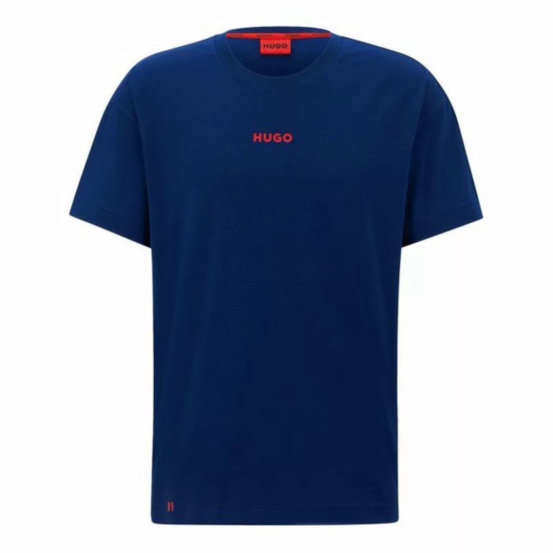 HUGO T-Shirt Linked T-Shirt mit Logo-Druck auf der Brust günstig online kaufen