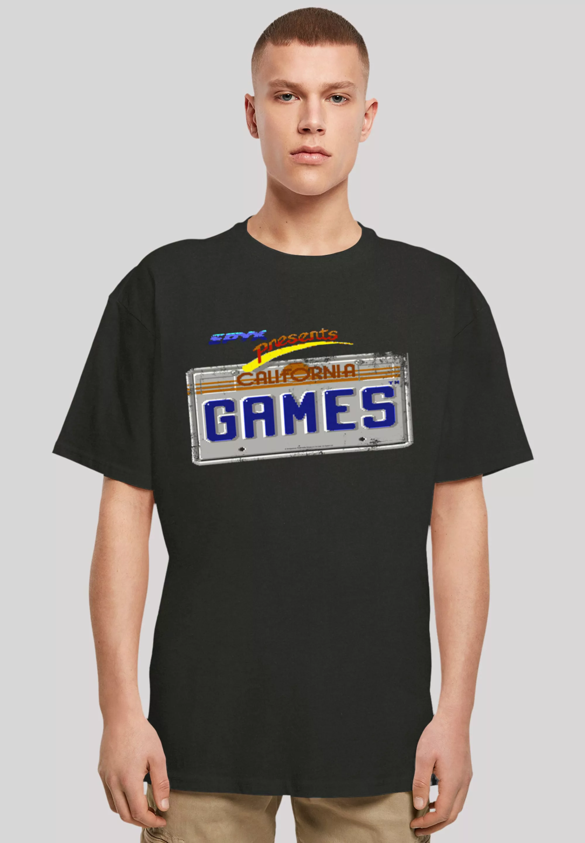 F4NT4STIC T-Shirt "California Games Plate", Print günstig online kaufen