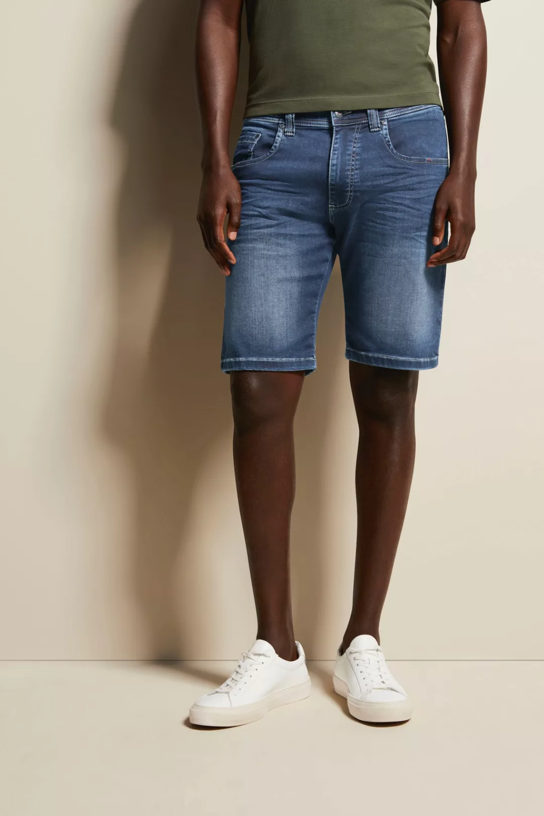 bugatti Bermudas, aus Denim günstig online kaufen