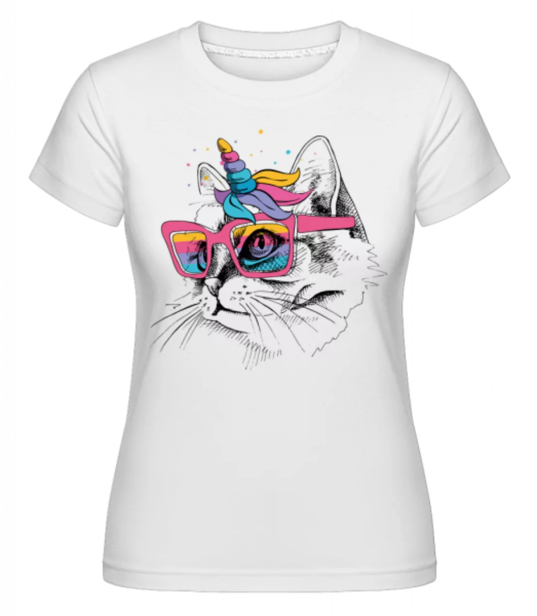 Einhorn Party Katze · Shirtinator Frauen T-Shirt günstig online kaufen
