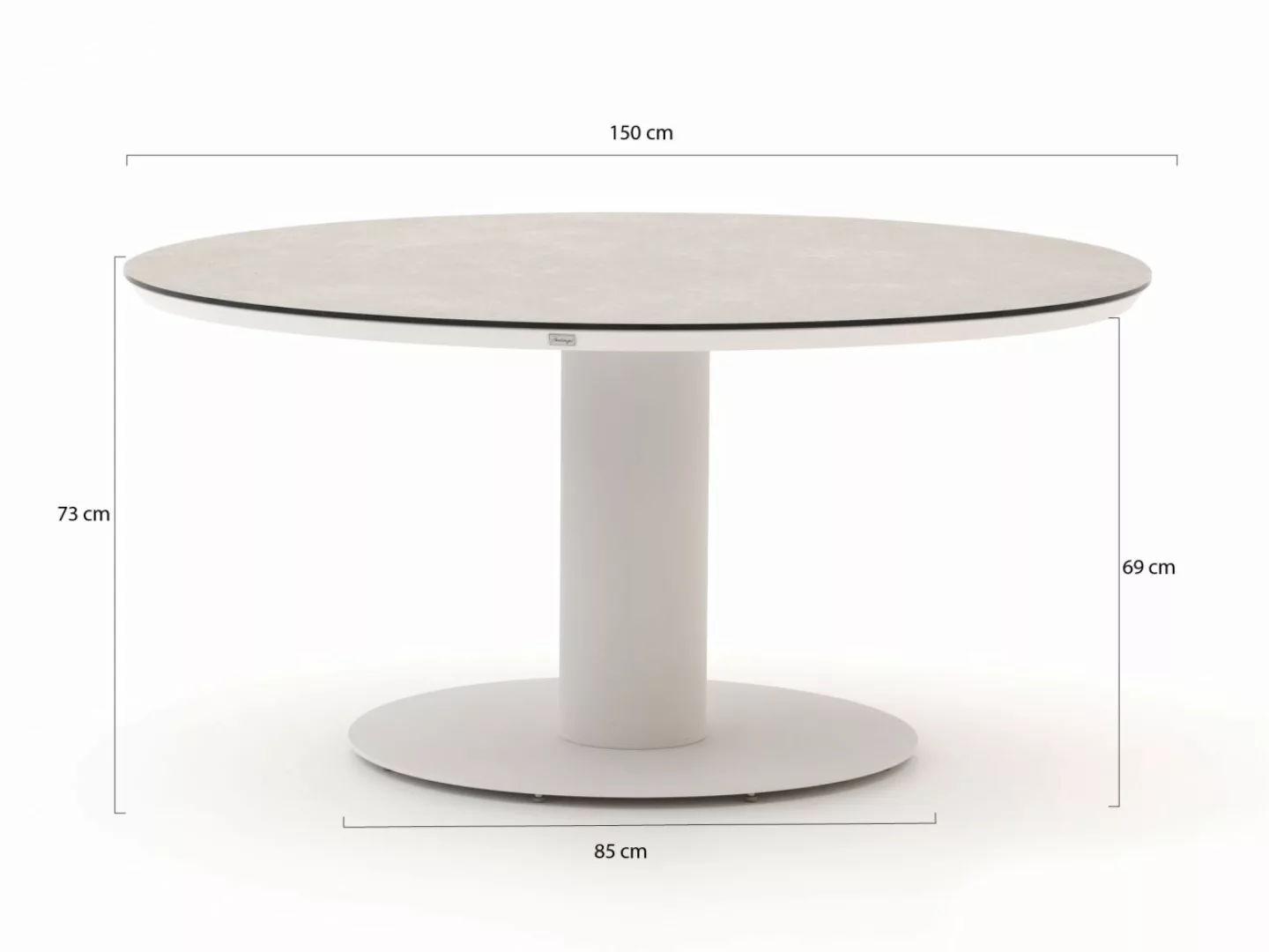 Bellagio La Fonte Gartentisch ø 150 cm günstig online kaufen