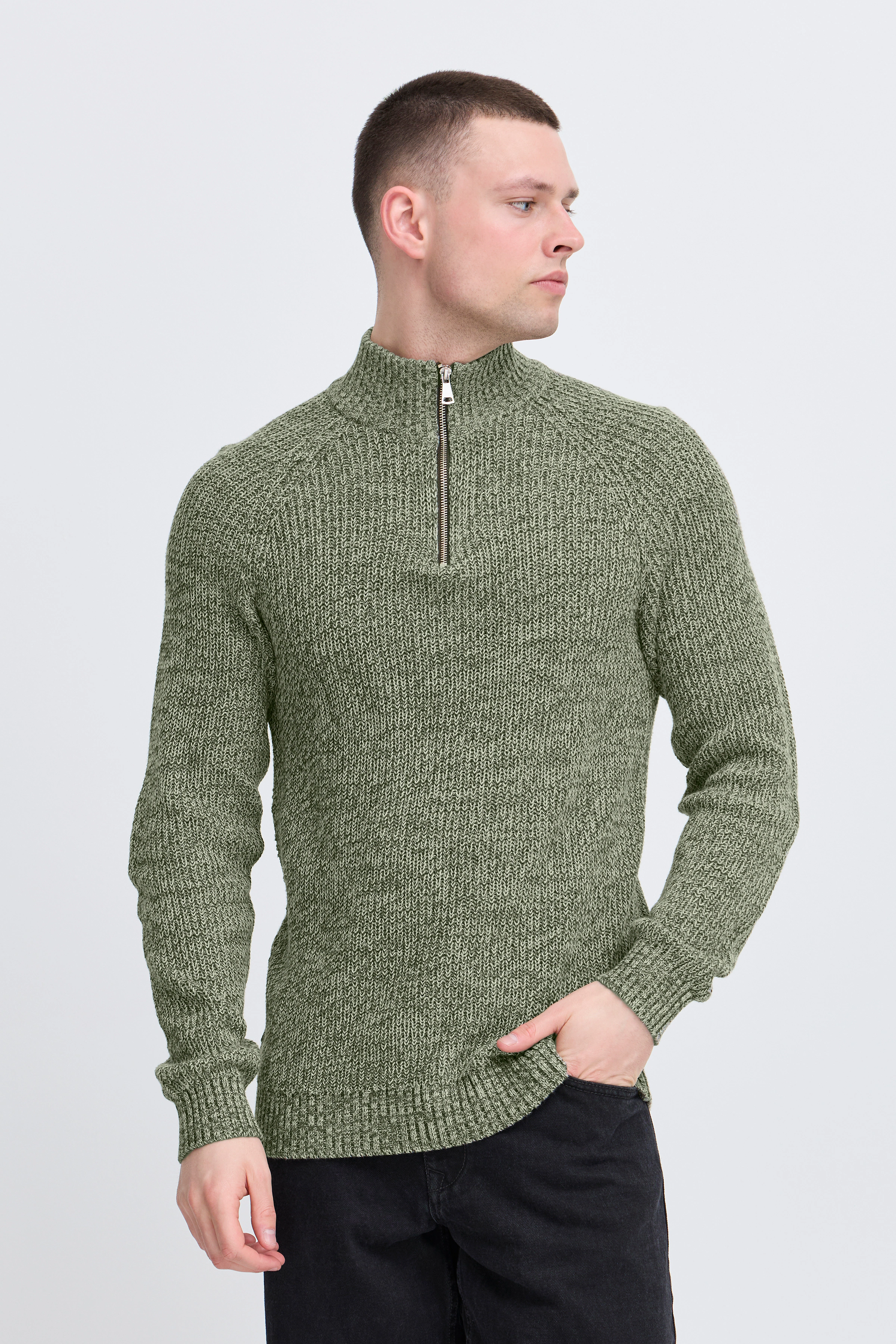 Blend Stehkragenpullover "BHDARIK HALFZIPP" günstig online kaufen