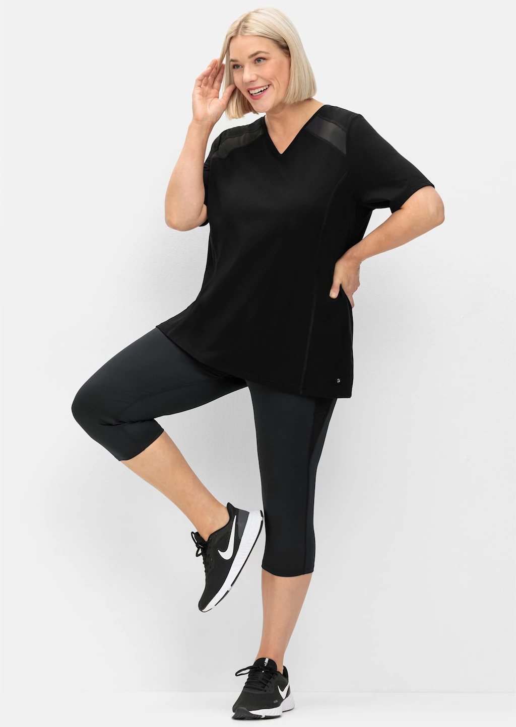 Sheego Funktionsshirt "Funktionsshirt", (1 tlg.) günstig online kaufen
