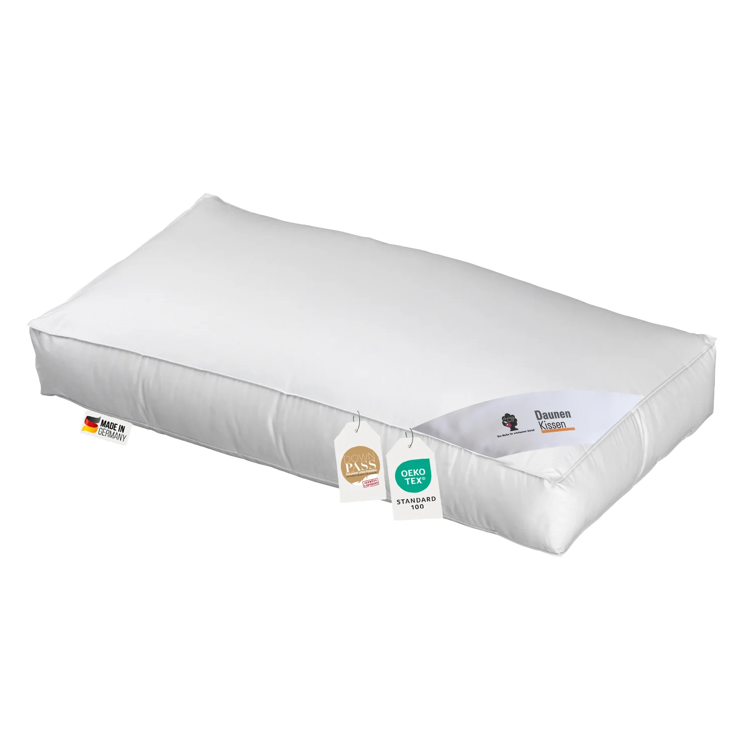dormabell premium Gänsedaunen Nackenstützkissen Kopfkissen 40x80 günstig online kaufen