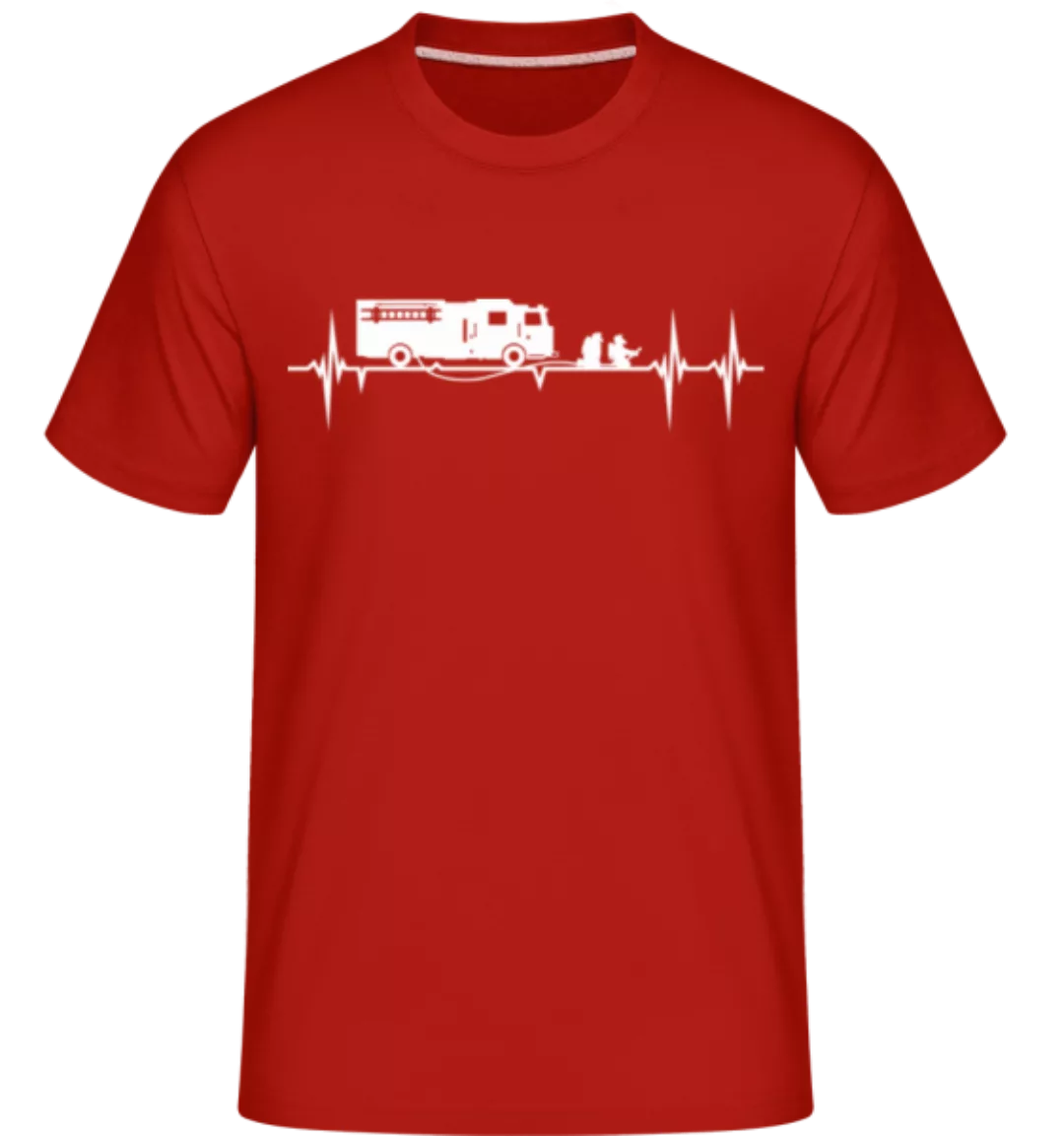 Feuerwehr Herzschlag · Shirtinator Männer T-Shirt günstig online kaufen