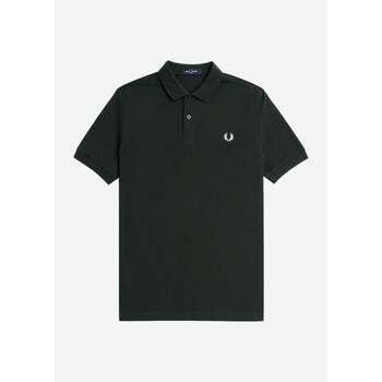 Fred Perry  T-Shirts & Poloshirts Plain  shirt - night green snow white günstig online kaufen