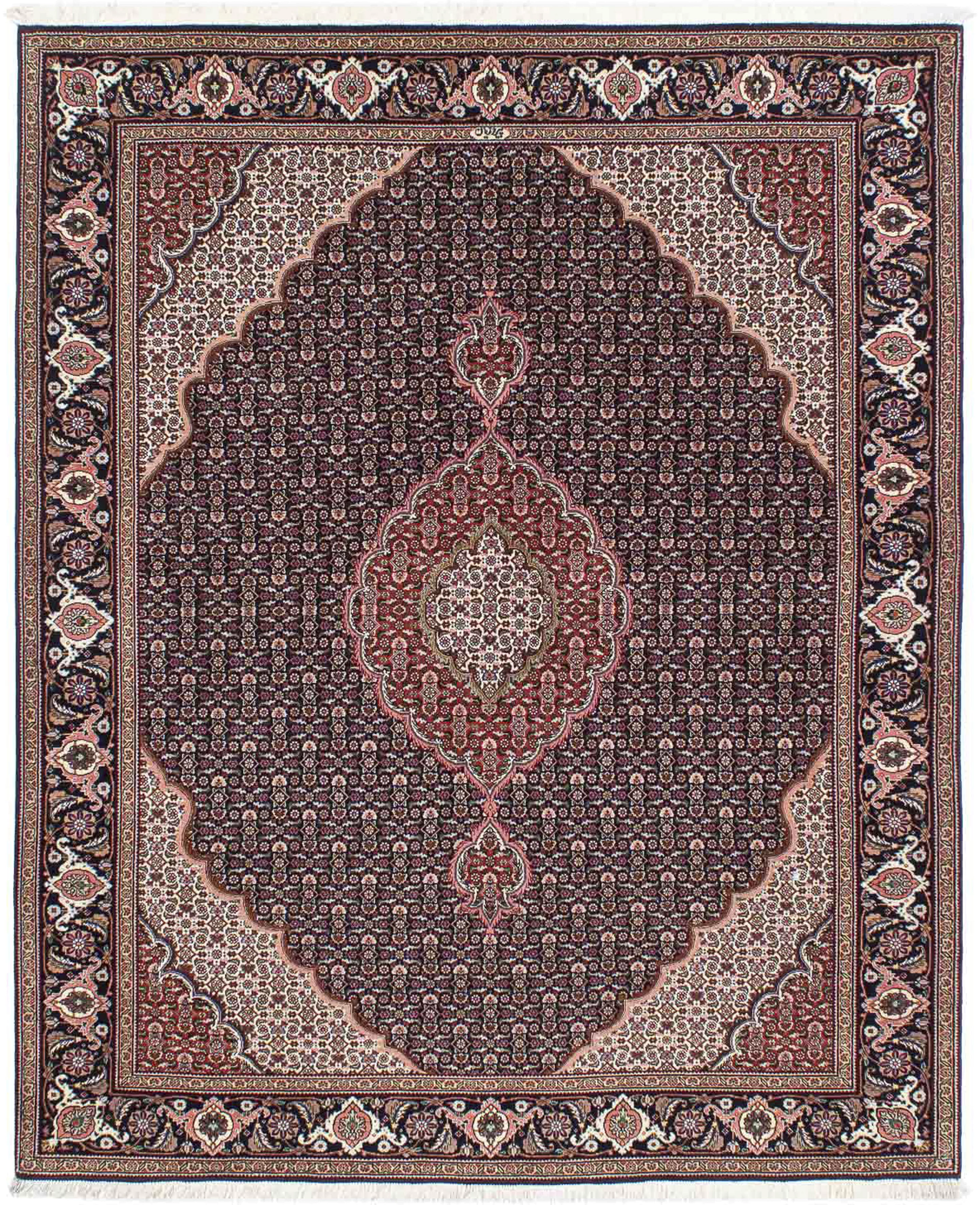 morgenland Orientteppich »Perser - Täbriz - 194 x 154 cm - hellbraun«, rech günstig online kaufen