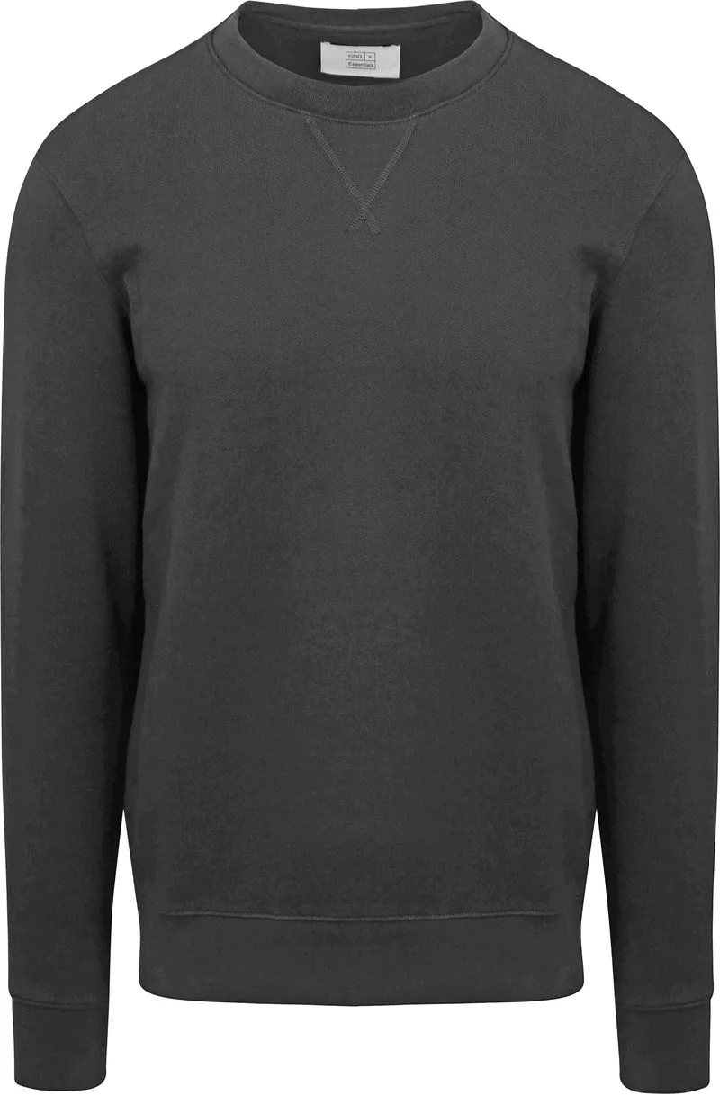 King Essentials The George Sweater Schwarz - Größe S günstig online kaufen