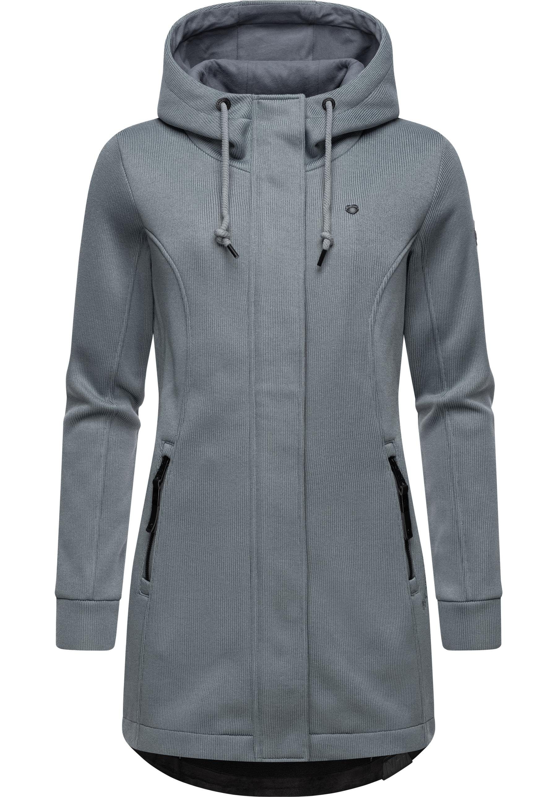 Ragwear Kapuzensweatjacke Letti Bonded Sportliche Kapuzenjacke günstig online kaufen