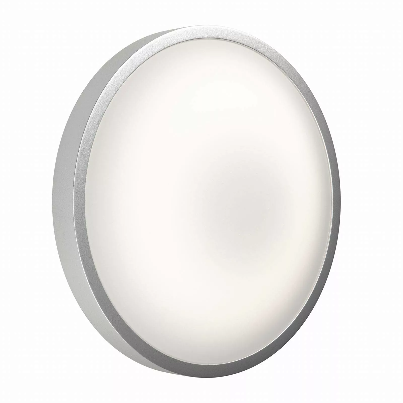 LEDVANCE LED-Wand-/Deckenleuchte Orbis 651739 silber weiß Aluminium Kunstst günstig online kaufen