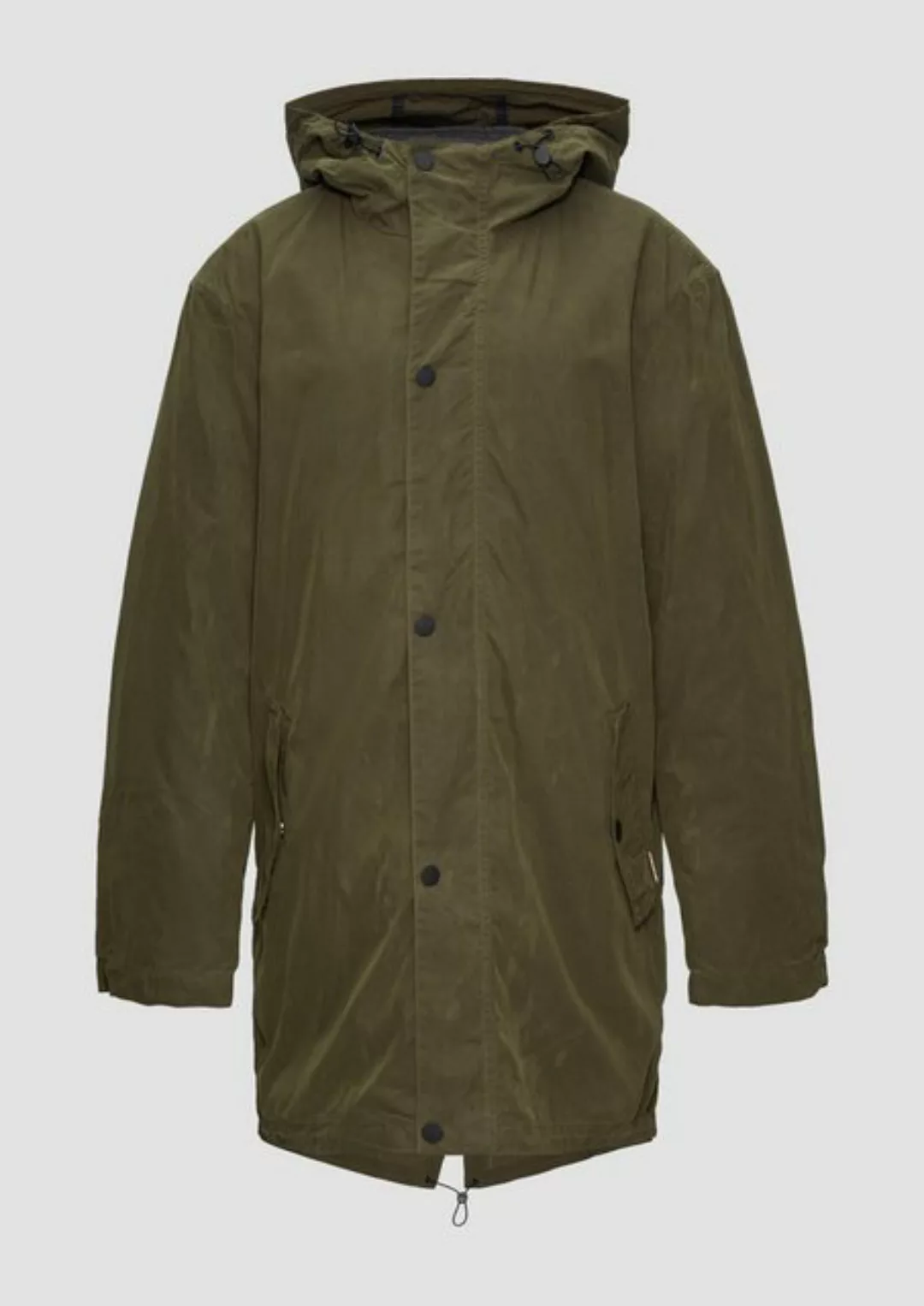 QS Langmantel Parka mit herausnehmbarem Innenfutter günstig online kaufen