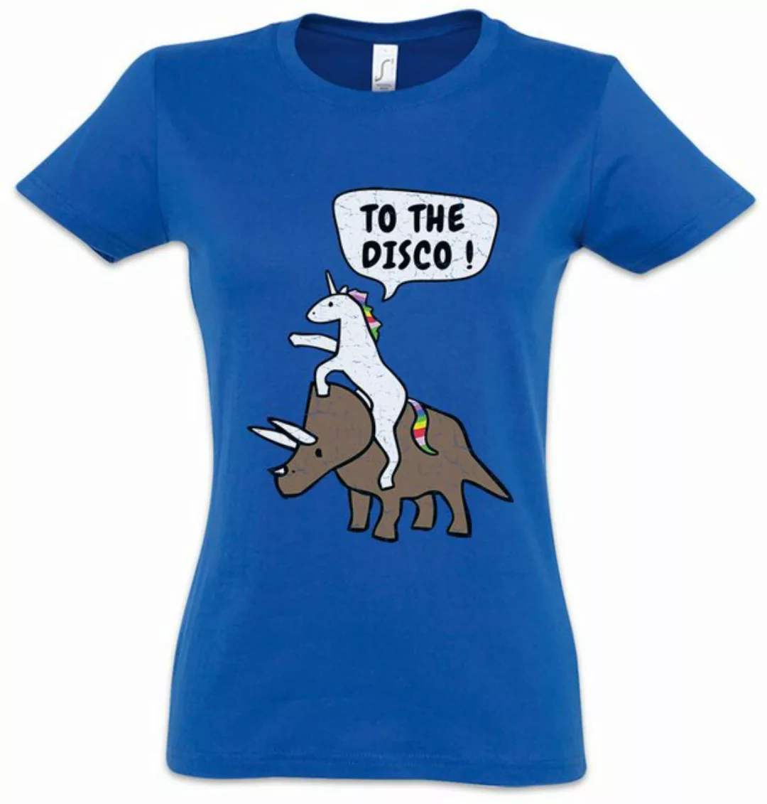 Urban Backwoods Print-Shirt To The Disco Unicorn Damen T-Shirt gay lesbian günstig online kaufen