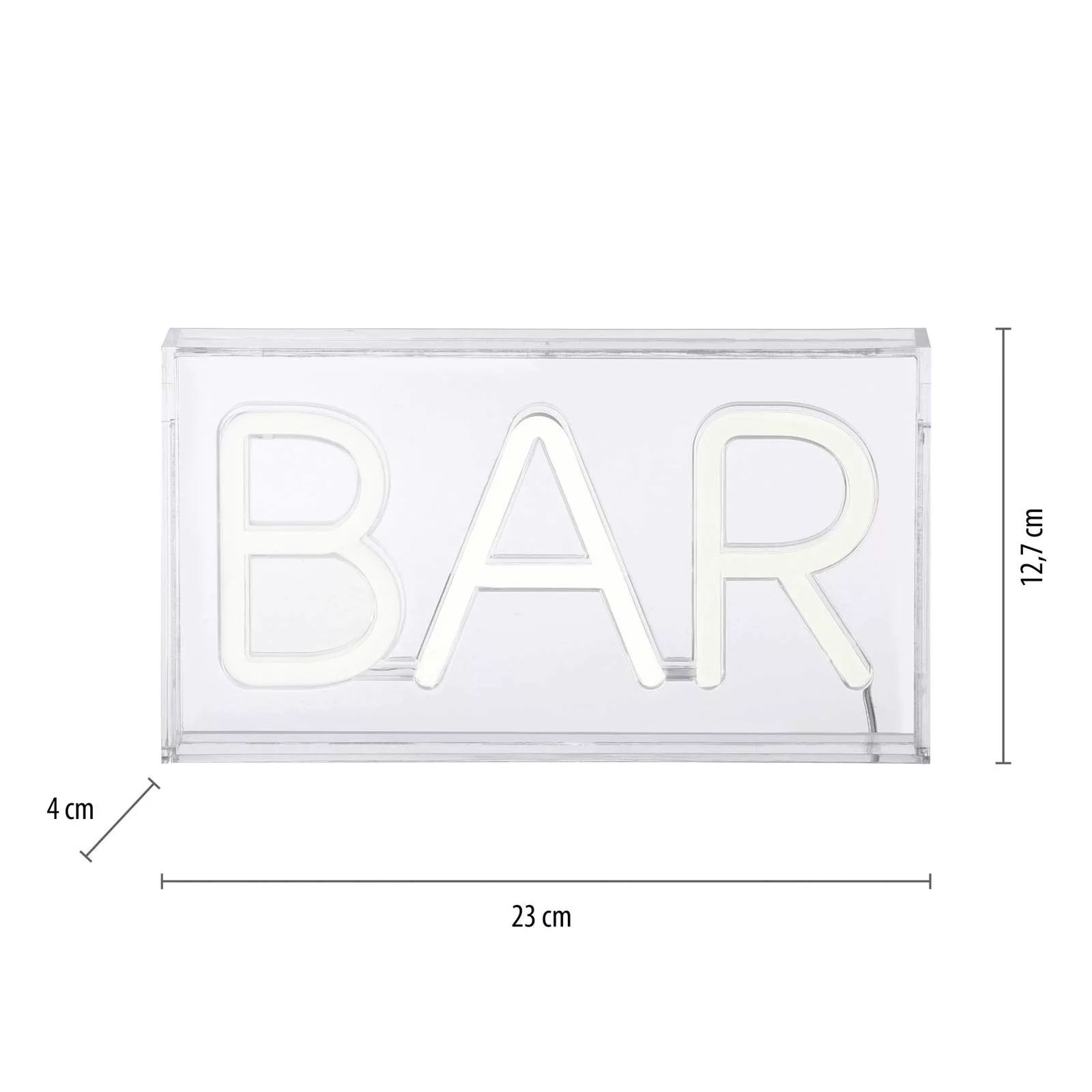 LED-Tischleuchte Neon Bar, USB günstig online kaufen