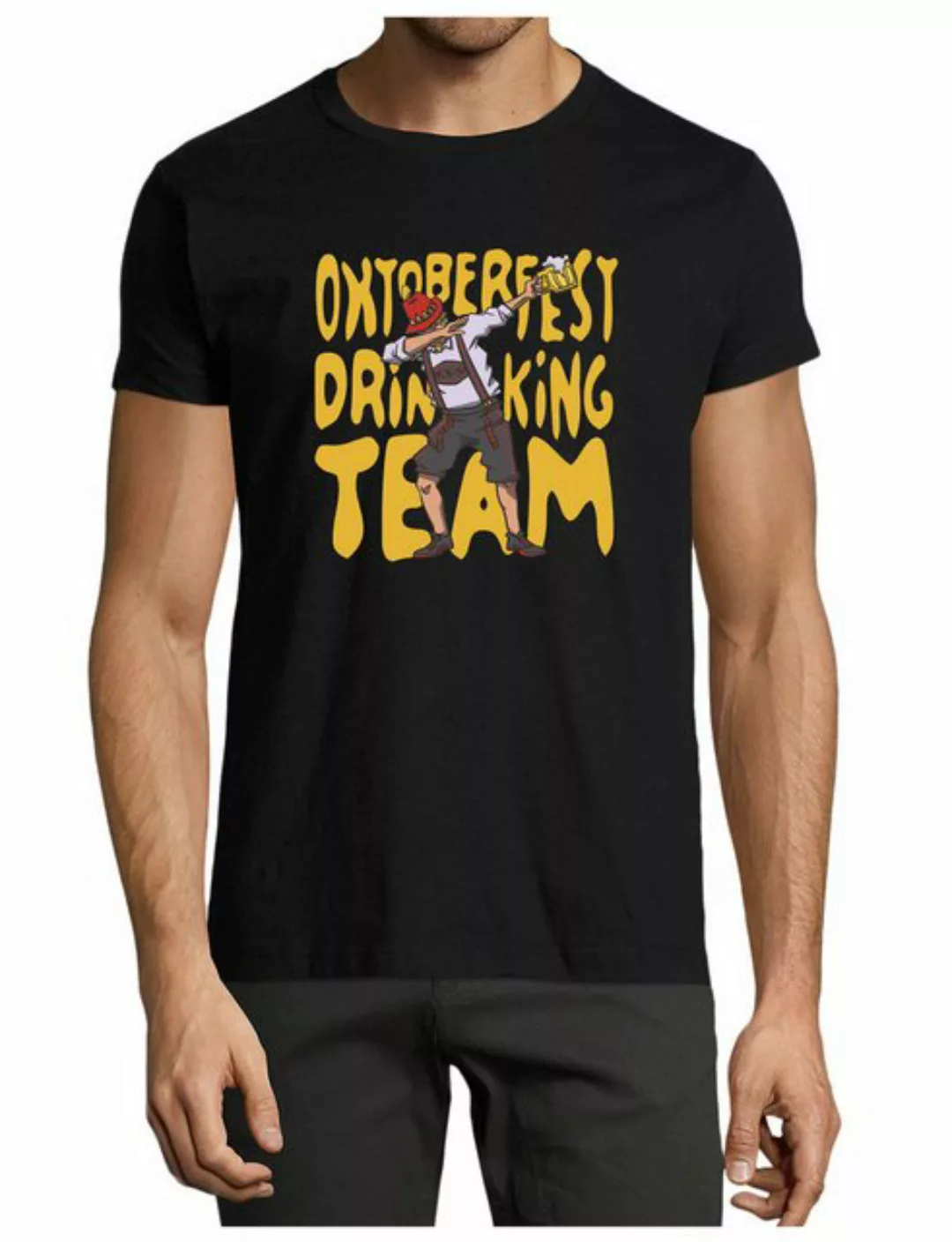 MyDesign24 T-Shirt Herren Fun Print Shirt - Oktoberfest T-Shirt Drinking Te günstig online kaufen