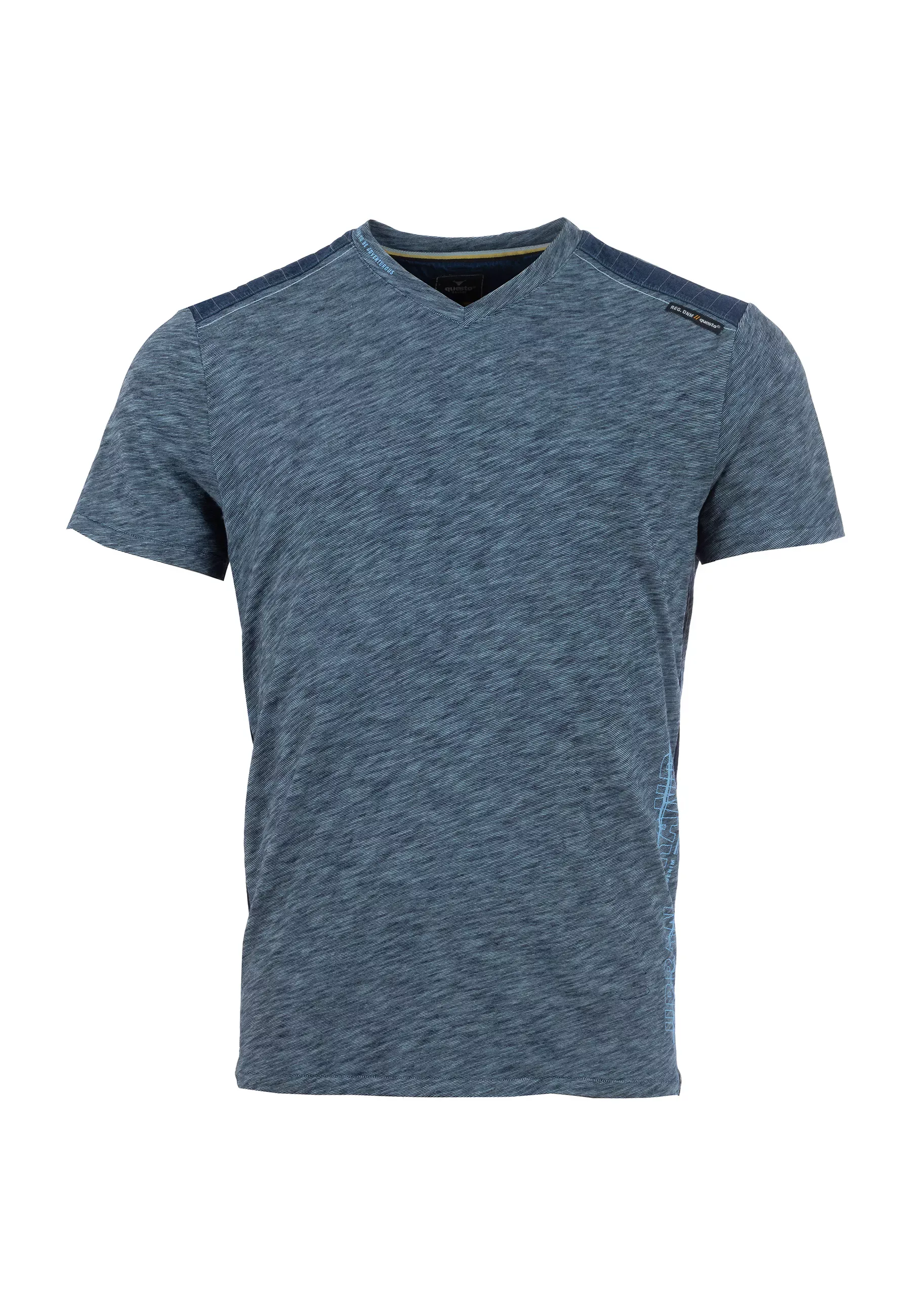 Questo Shirt Gottwalt indigo slub günstig online kaufen