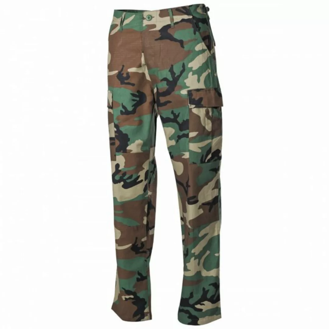 MFH Outdoorhose US Kampfhose, BDU, Rip Stop, woodland L günstig online kaufen