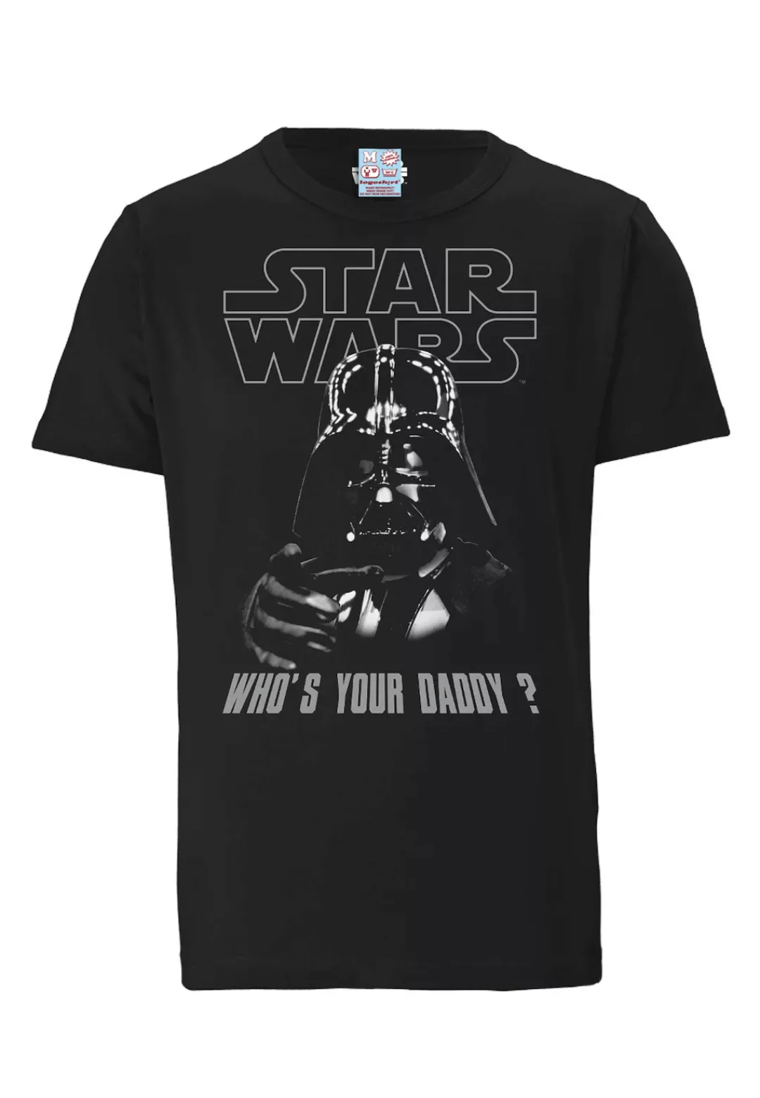 LOGOSHIRT T-Shirt "Star Wars - Whos Your Daddy", mit coolem Print günstig online kaufen