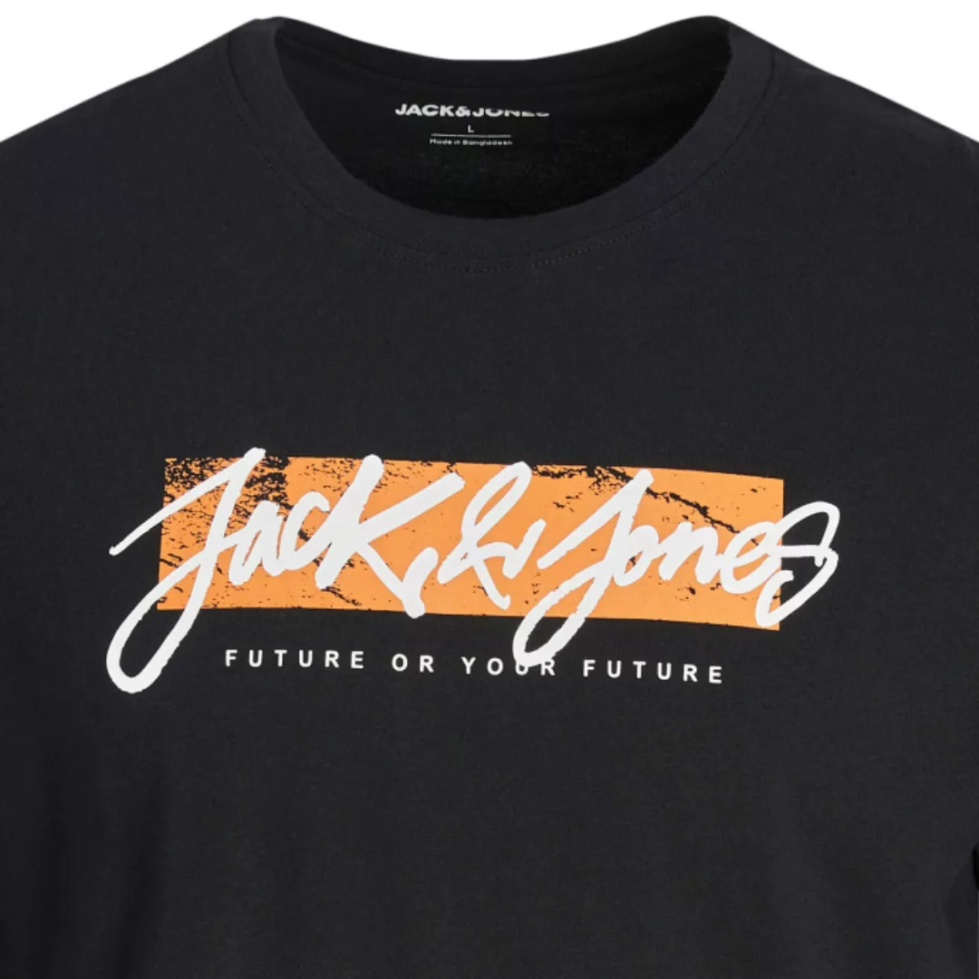 Jack&Jones T-Shirt mit Label-Print günstig online kaufen