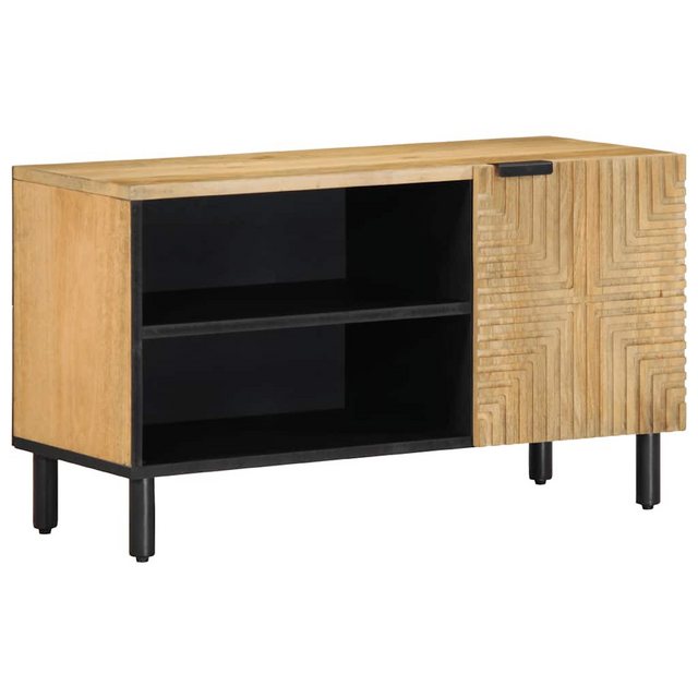 vidaXL TV-Schrank TV-Schrank Braun 80x31,5x46 cm Massivholz (1-St) günstig online kaufen