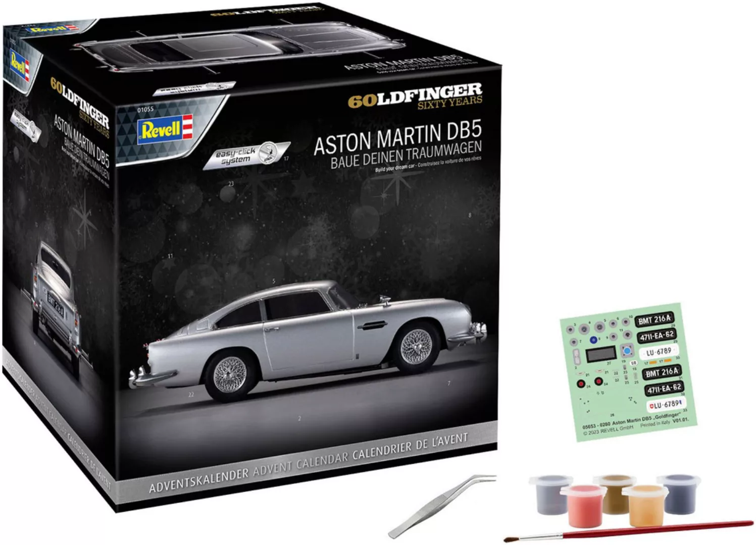 Revell® Spielzeug-Adventskalender »James Bond Aston Martin DB5«, ab 10 Jahr günstig online kaufen