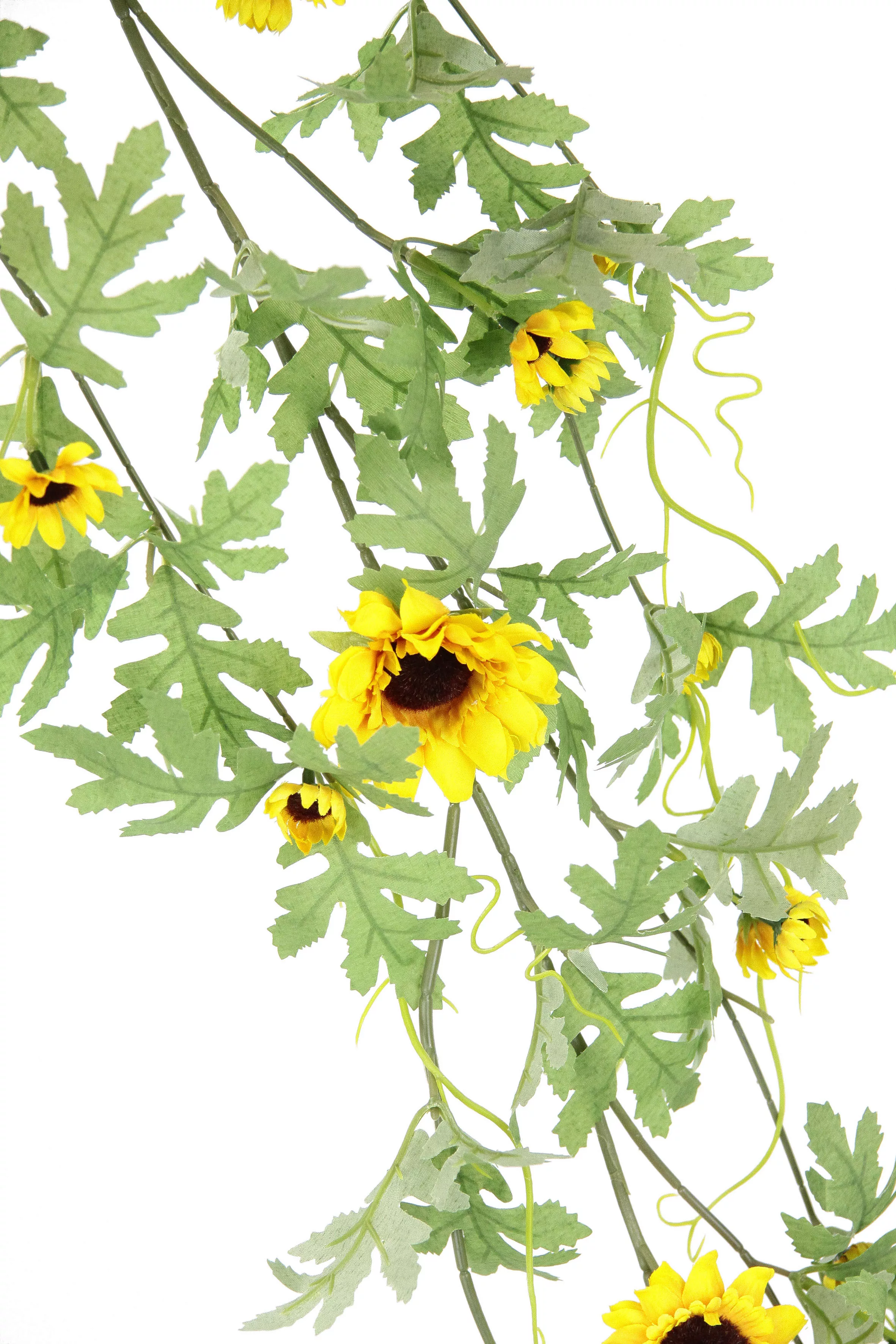 I.GE.A. Kunstblume "Sonnenblumenranke", Künstlich Sonnenblumen Girlande Reb günstig online kaufen