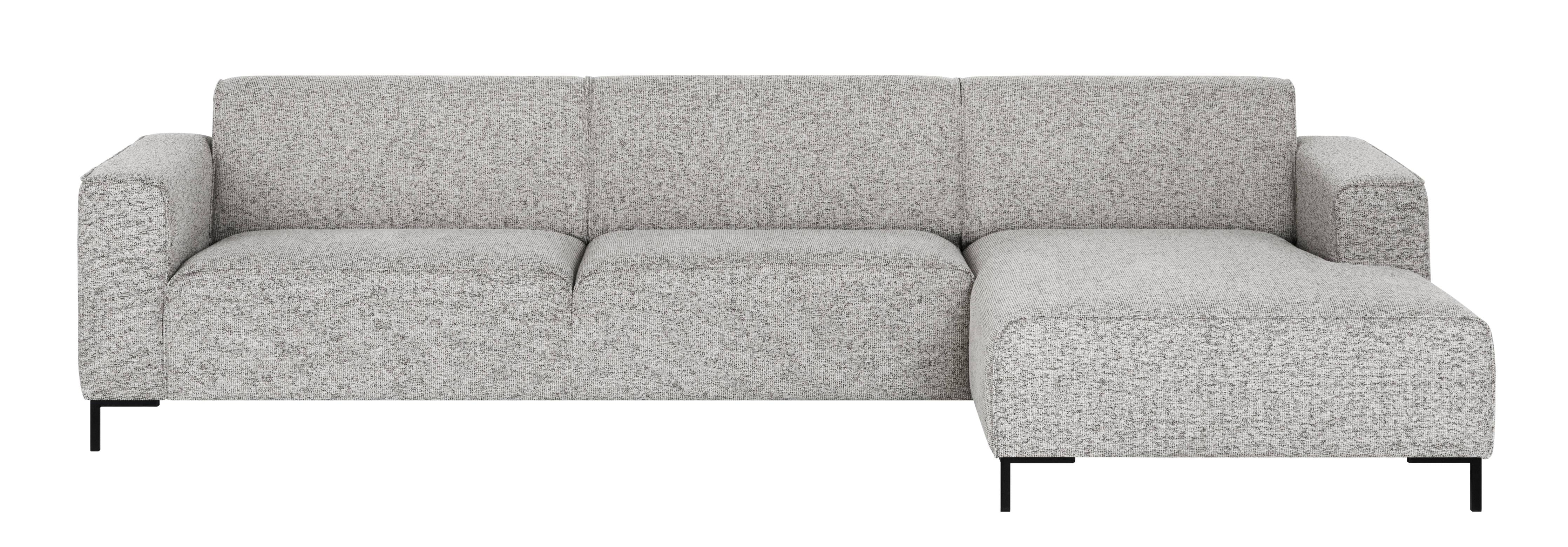 NADUVI Collection | Ecksofa Gionni rechts 3-Sitzer Chenille günstig online kaufen