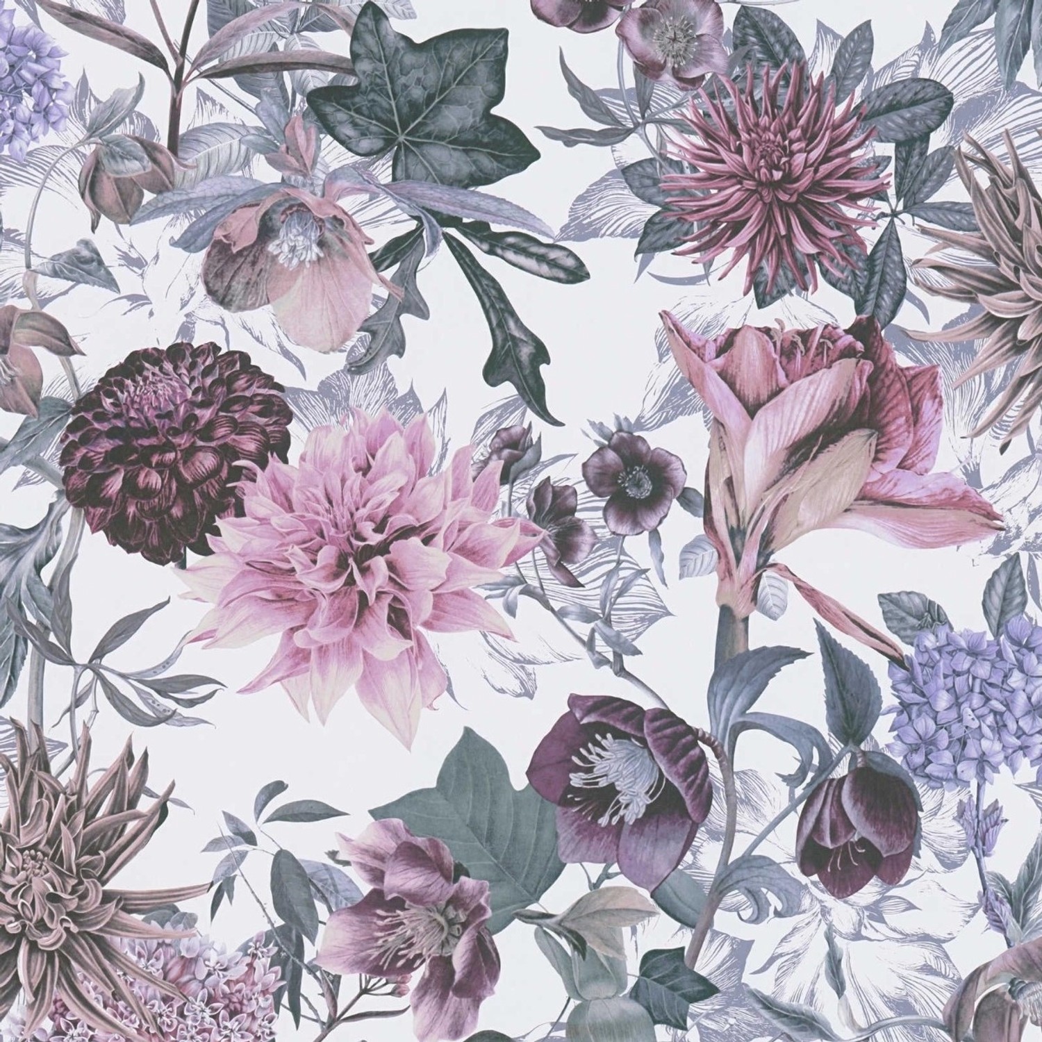 Bricoflor Vliestapete Dream Flowery 381752 günstig online kaufen