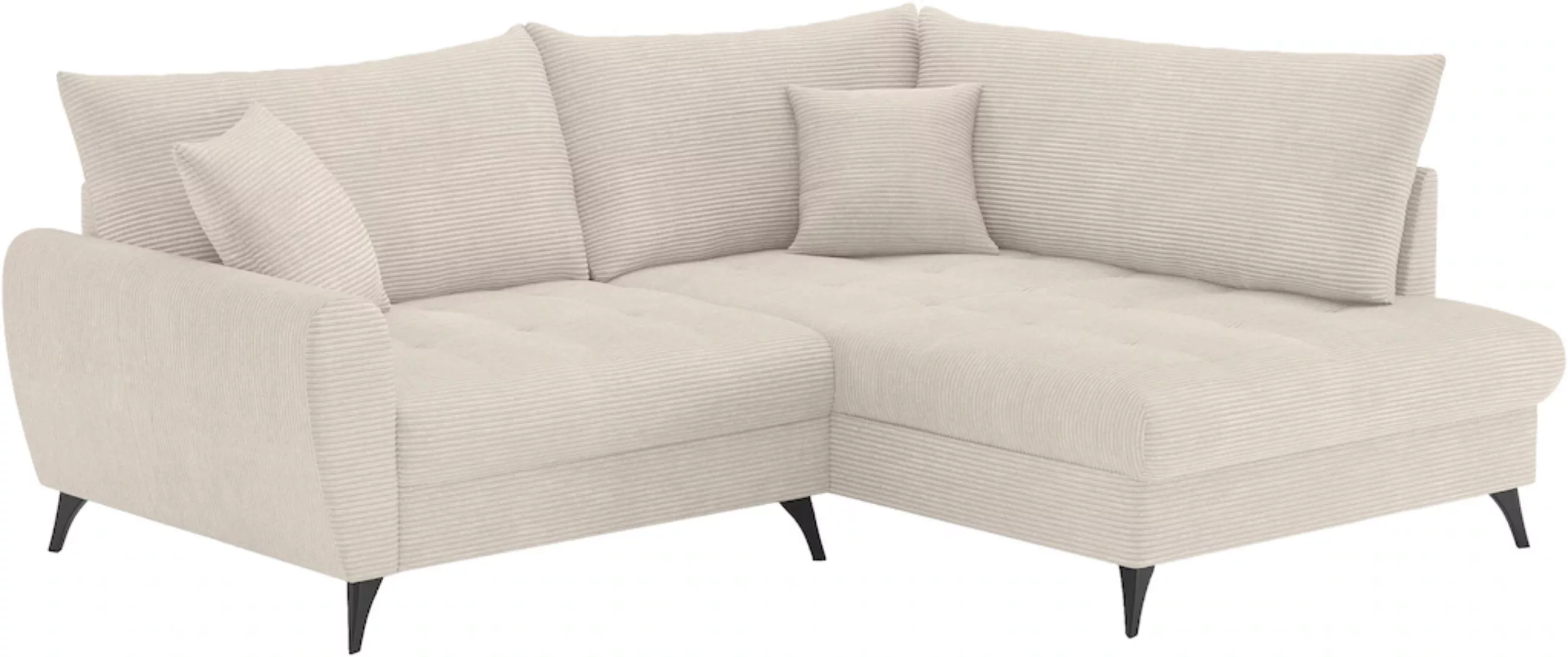 Mr. Couch Ecksofa "Blackburn II, L-Form", Mit Kaltschaumpolsterung bis 140 günstig online kaufen