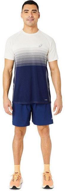 Asics Kurzarmshirt SEAMLESS SS TOP BIRCH/BLUE EXPANSE günstig online kaufen