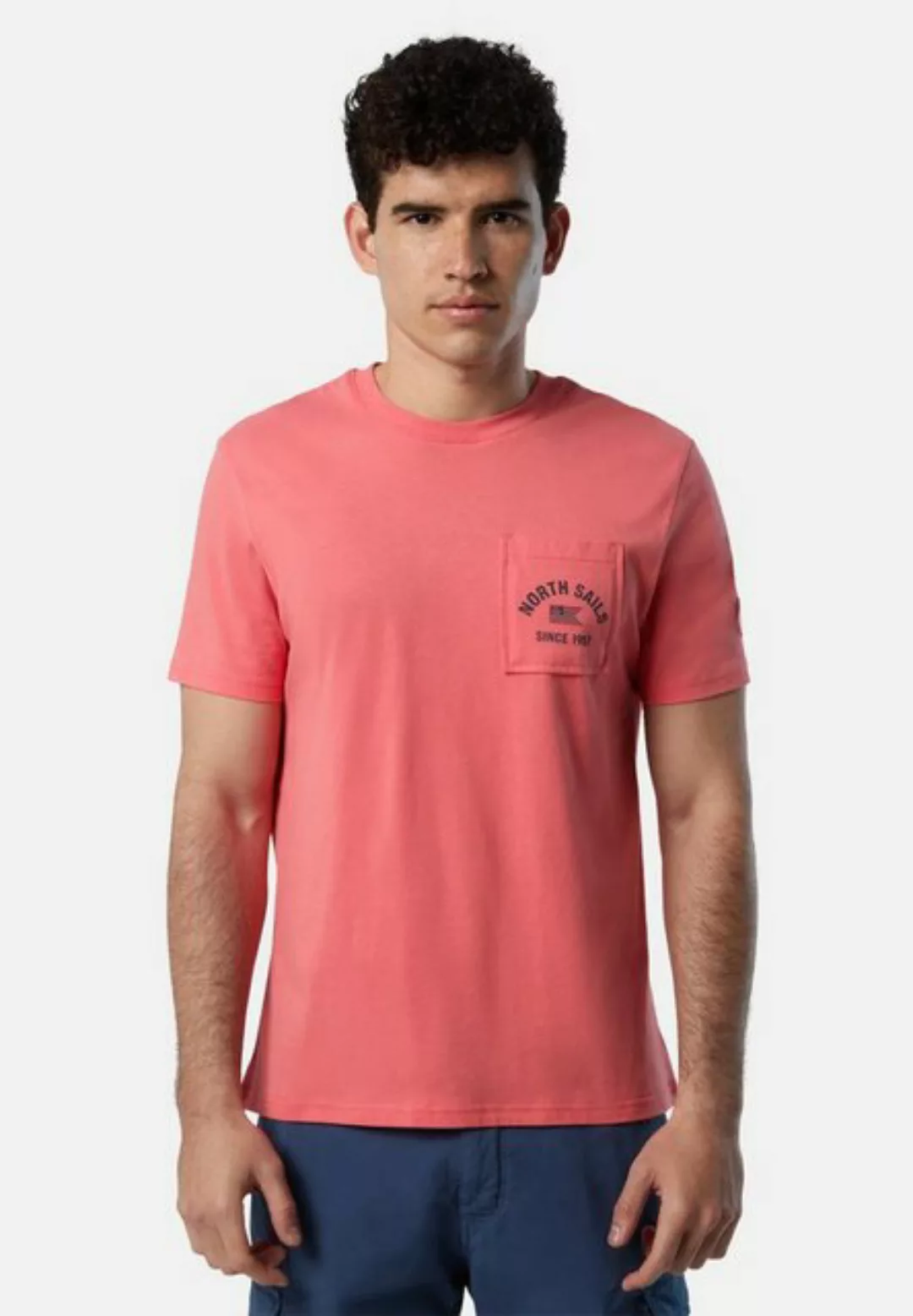 North Sails T-Shirt T-Shirt mit Brusttasche Sonstiges günstig online kaufen