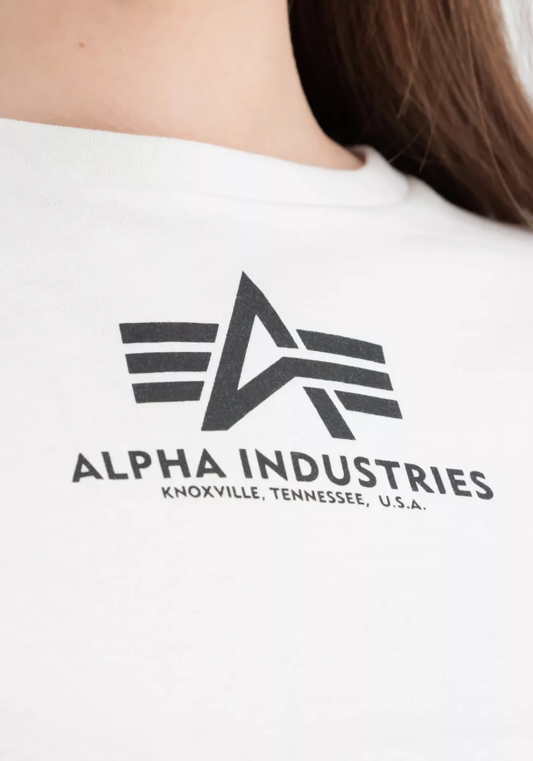 Alpha Industries Muscleshirt "ALPHA INDUSTRIES Women - T-Shirts Knotted Cro günstig online kaufen