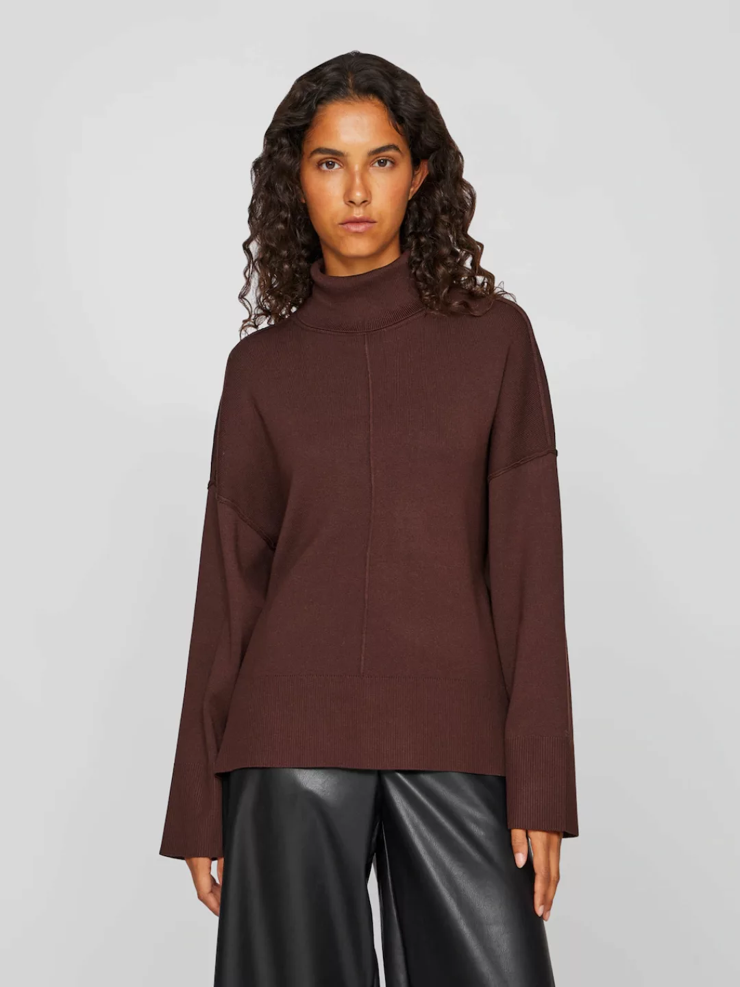 Vila Rollkragenpullover "VIOSTRIA ROLLNECK L/S KNIT TOP-NOOS" günstig online kaufen