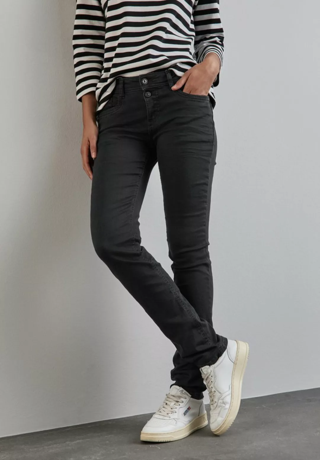 STREET ONE Slim-fit-Jeans JANE mit Stretch günstig online kaufen