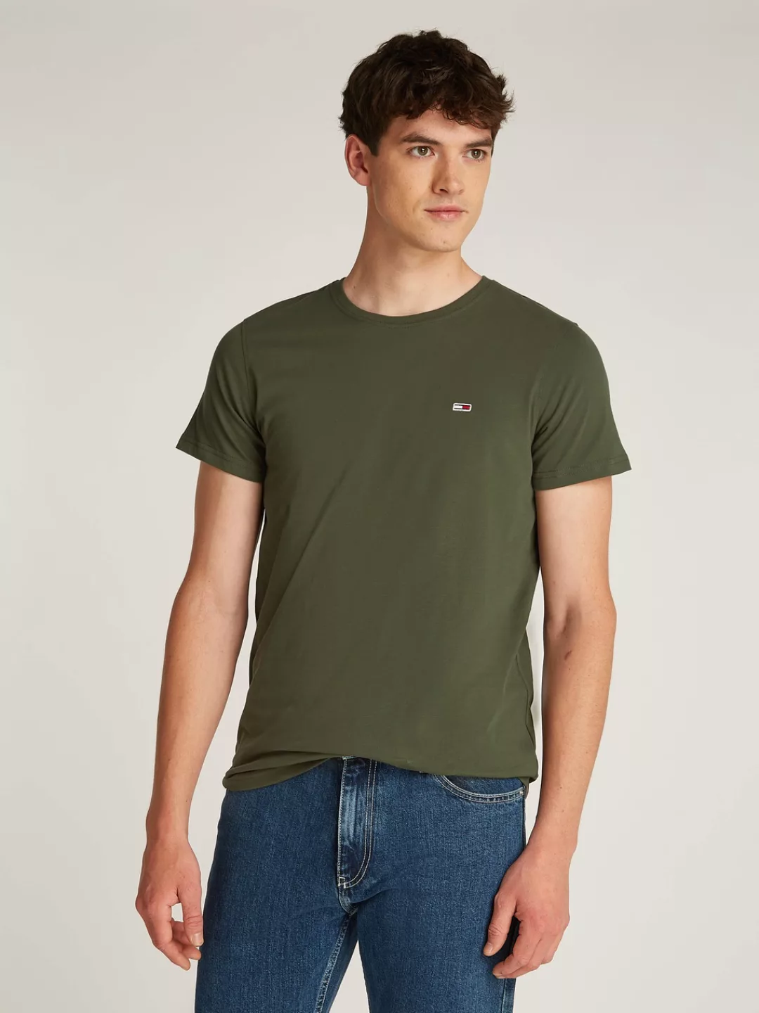 Tommy Jeans Plus T-Shirt TJM XSLIM 2PACK JERSEY TEE EXT (Packung, 2-tlg) Ma günstig online kaufen