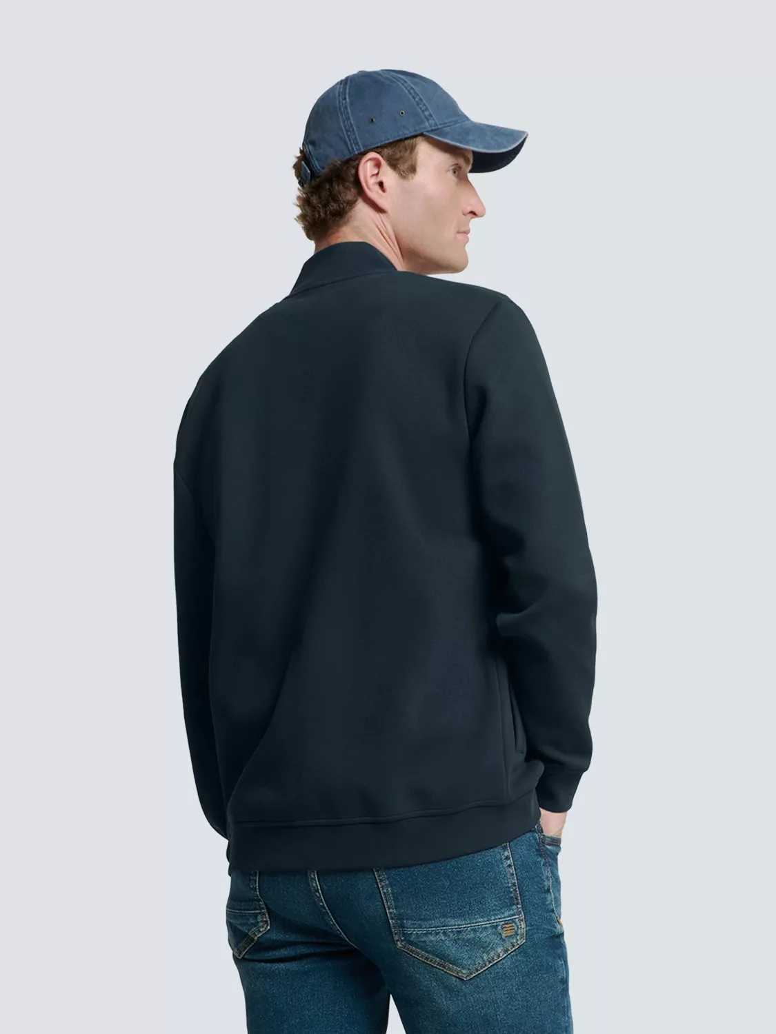 NO EXCESS Sweatjacke, mit Logostickerei günstig online kaufen