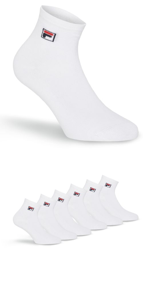 Fila Kurzsocken, (6er Pack), mit Logo-Schriftzug günstig online kaufen