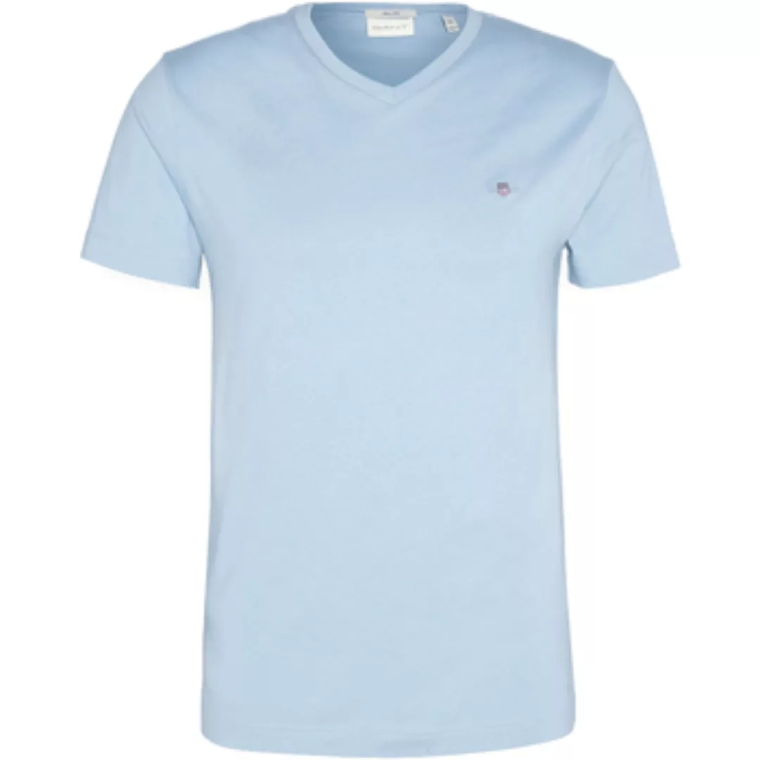 Gant  T-Shirt Slim Shield V-Neck Tee günstig online kaufen